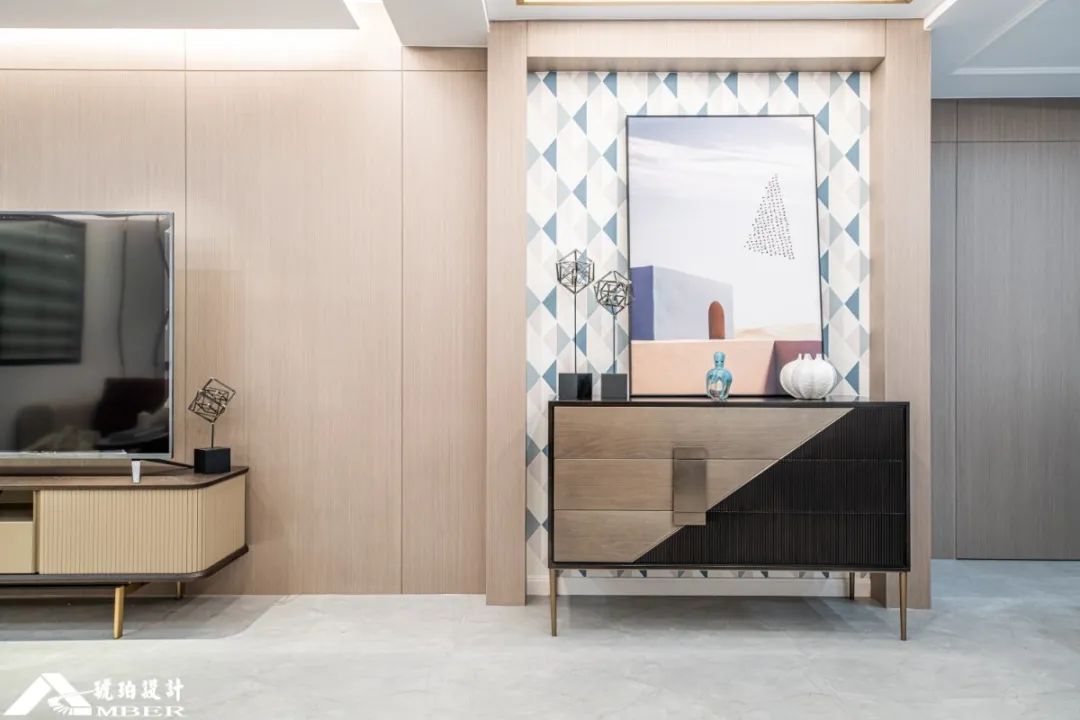 南方大厦 110㎡现代轻奢婚房，设计师王熠辉打造舒适生活空间-42