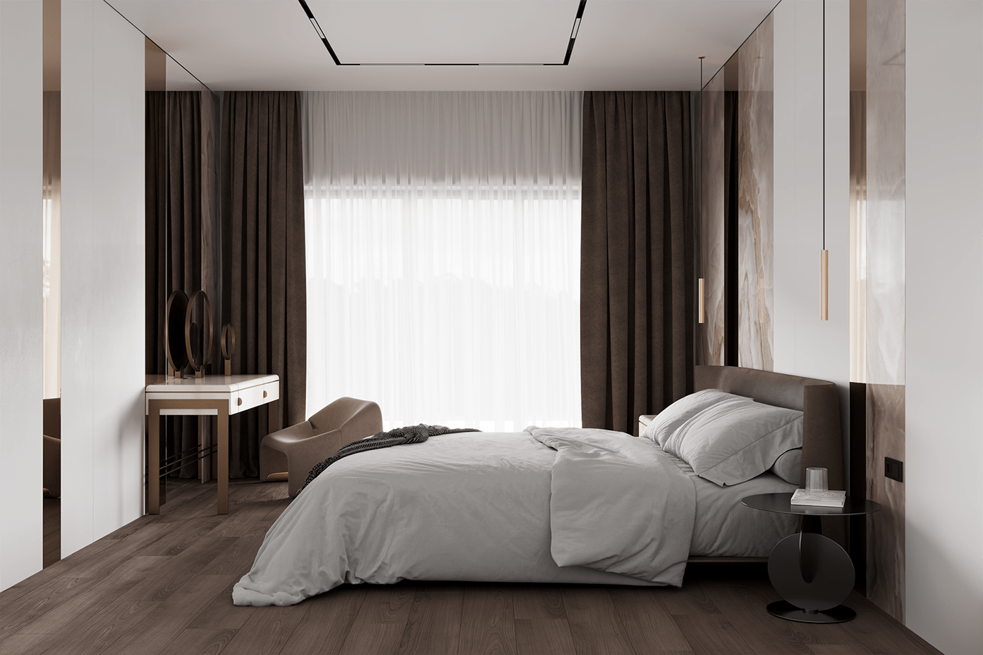 现代简约 多色系空间设计！-8