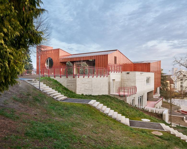 格尔利斯维尔教区中心丨瑞士丨Lussi+Partner-2