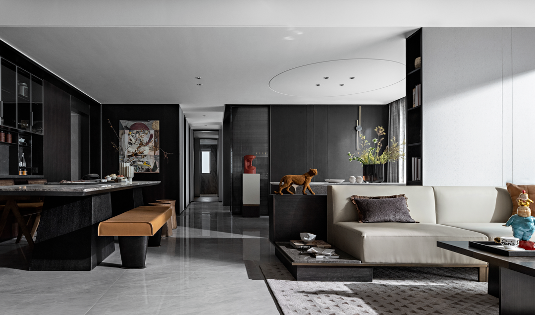 伶居空间设计 · 238㎡轻奢大平层-14