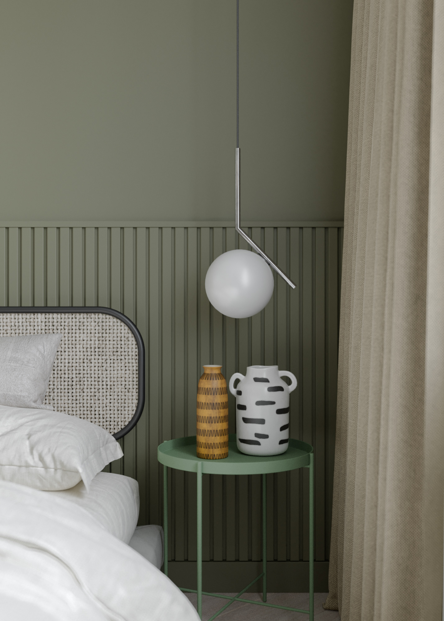 Guryevskaya Sloboda 村 1 号别墅室内设计丨Sergey Kachalov-20