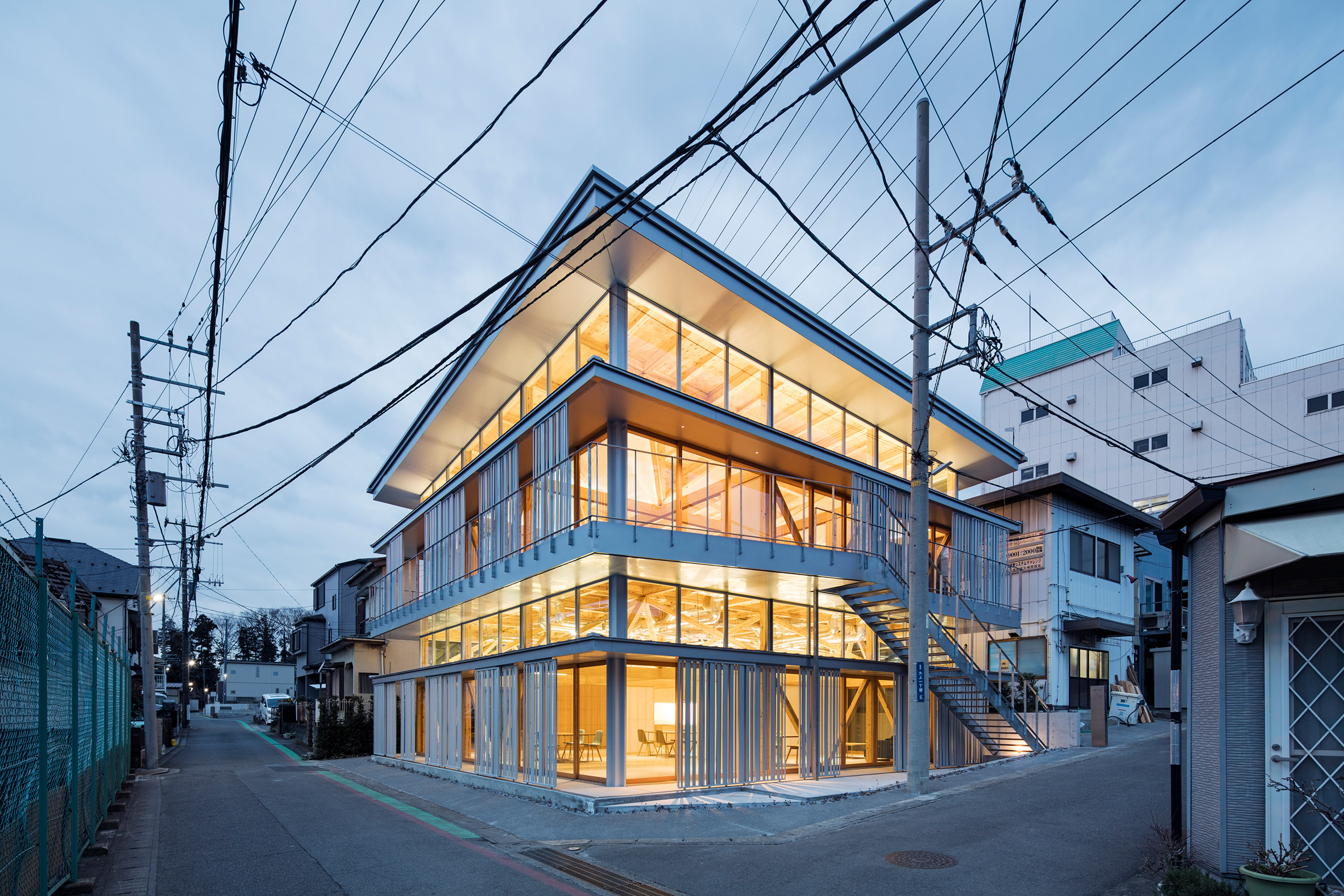 Removable walls offer endless layouts for Aki Hamada's community space-15