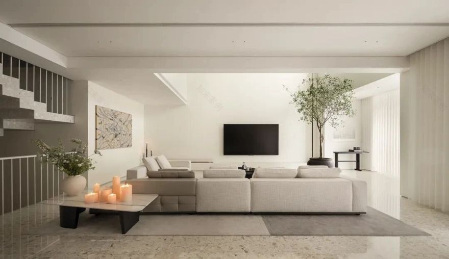 720㎡现代雅奢别墅,优雅从不需张扬-13