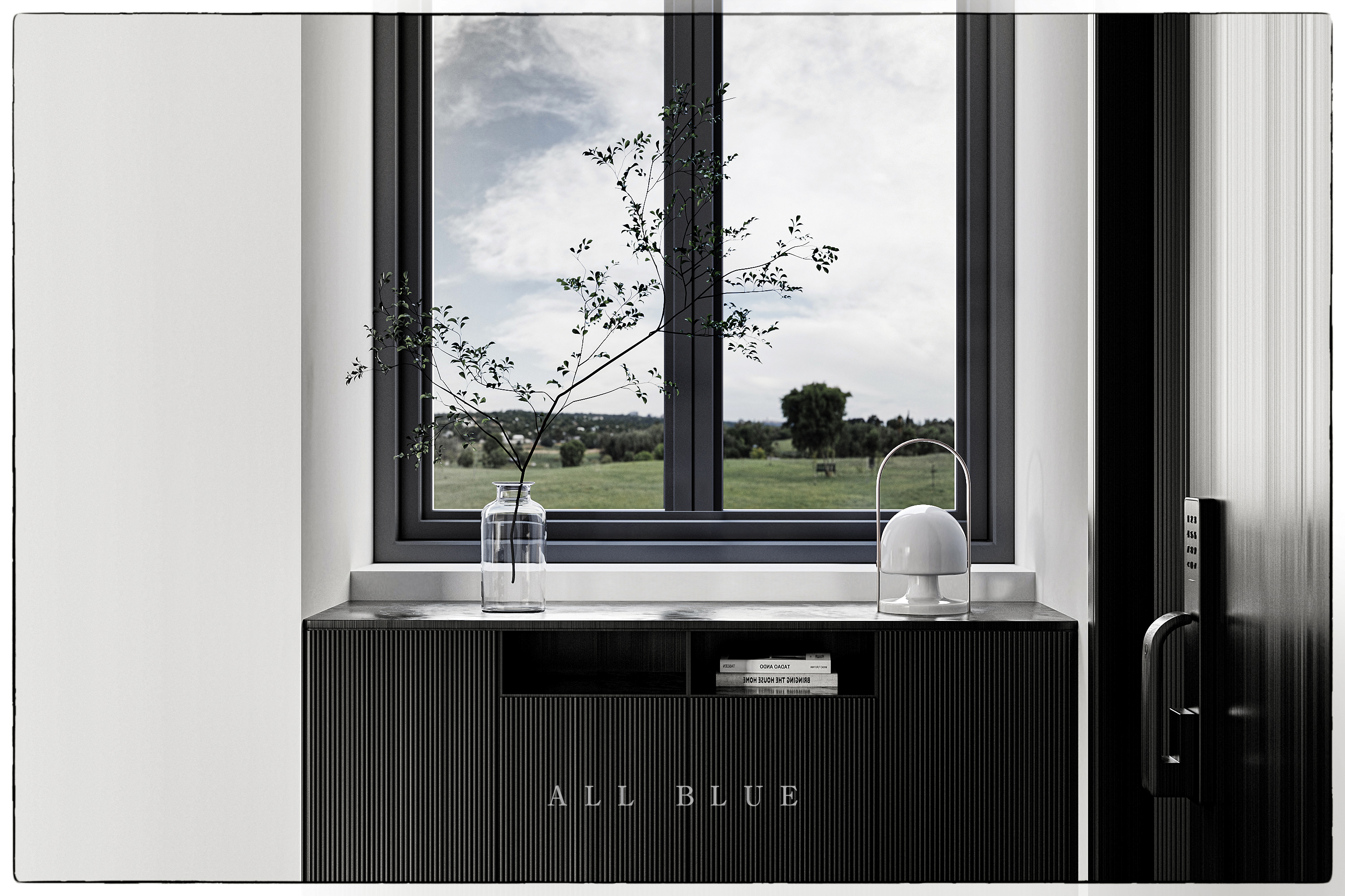 暗黑风格-室内空间渲染-13