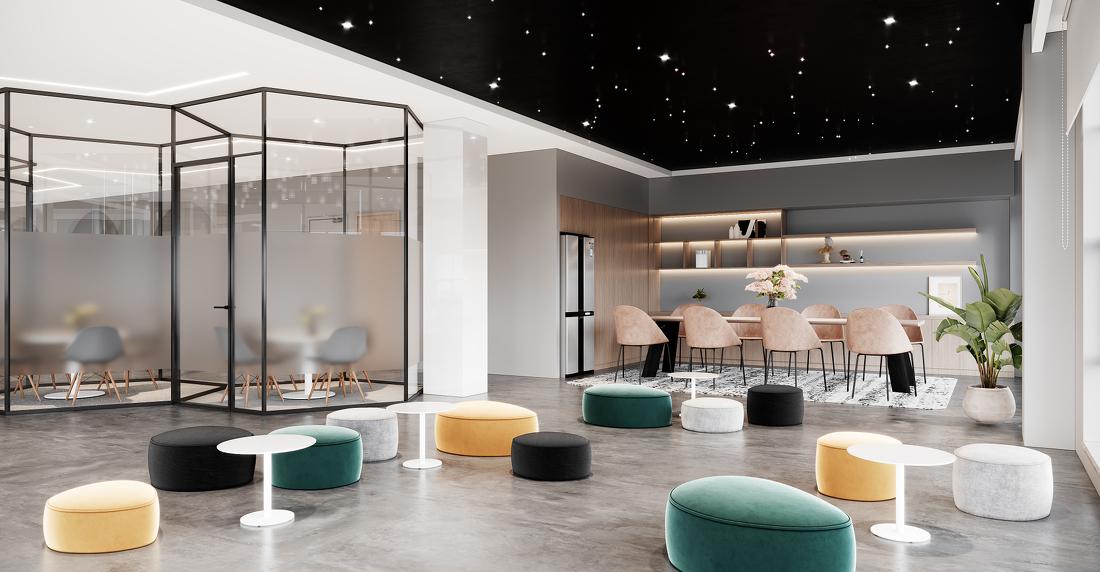 北京互联网公司办公空间设计-5