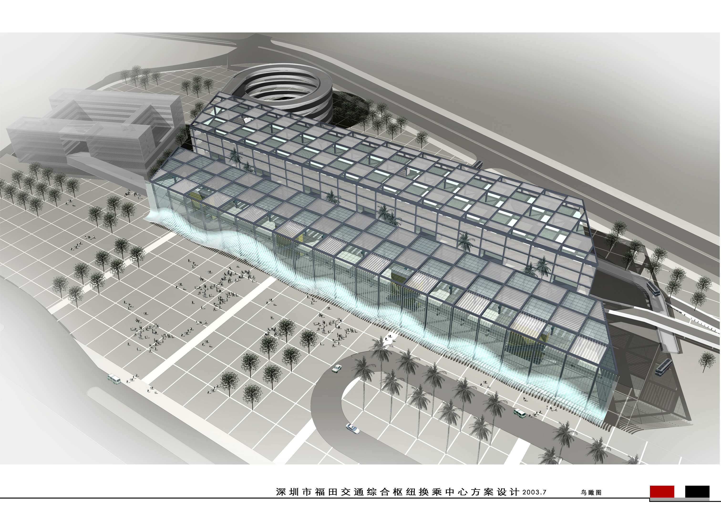 深圳福田交通综合枢纽换乘中心-42