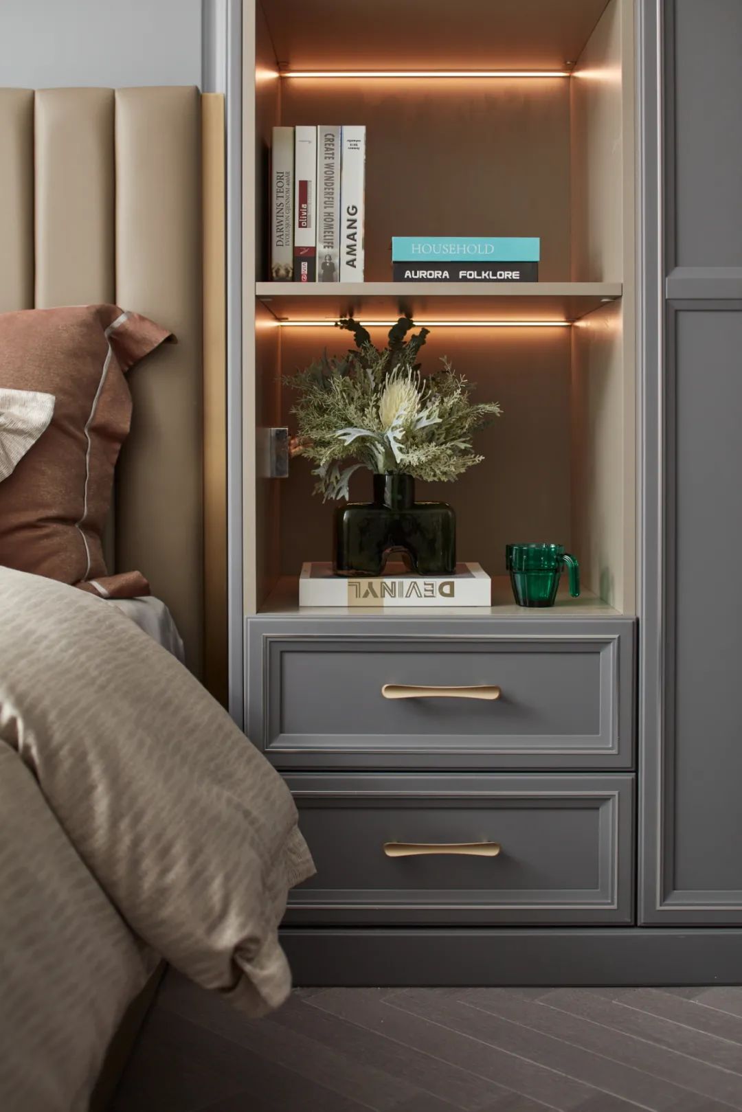 蓝色多瑙河恋曲 · 南宁四房两厅优雅空间设计丨中国南宁丨柒颜设计-63