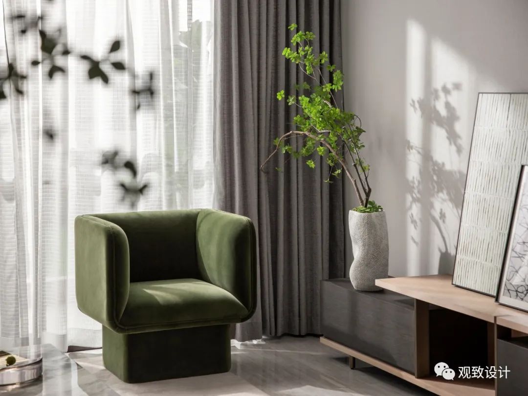 观致设计 | 中山映月台样板间：山水雅韵，淡墨写意-82