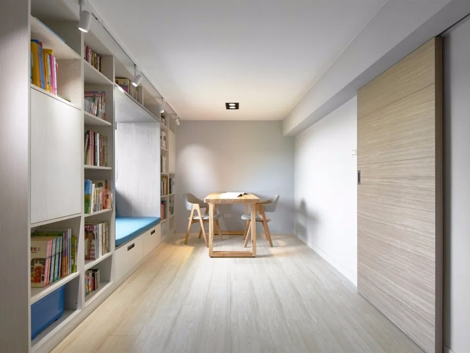 清新的北欧风亲子住宅-4