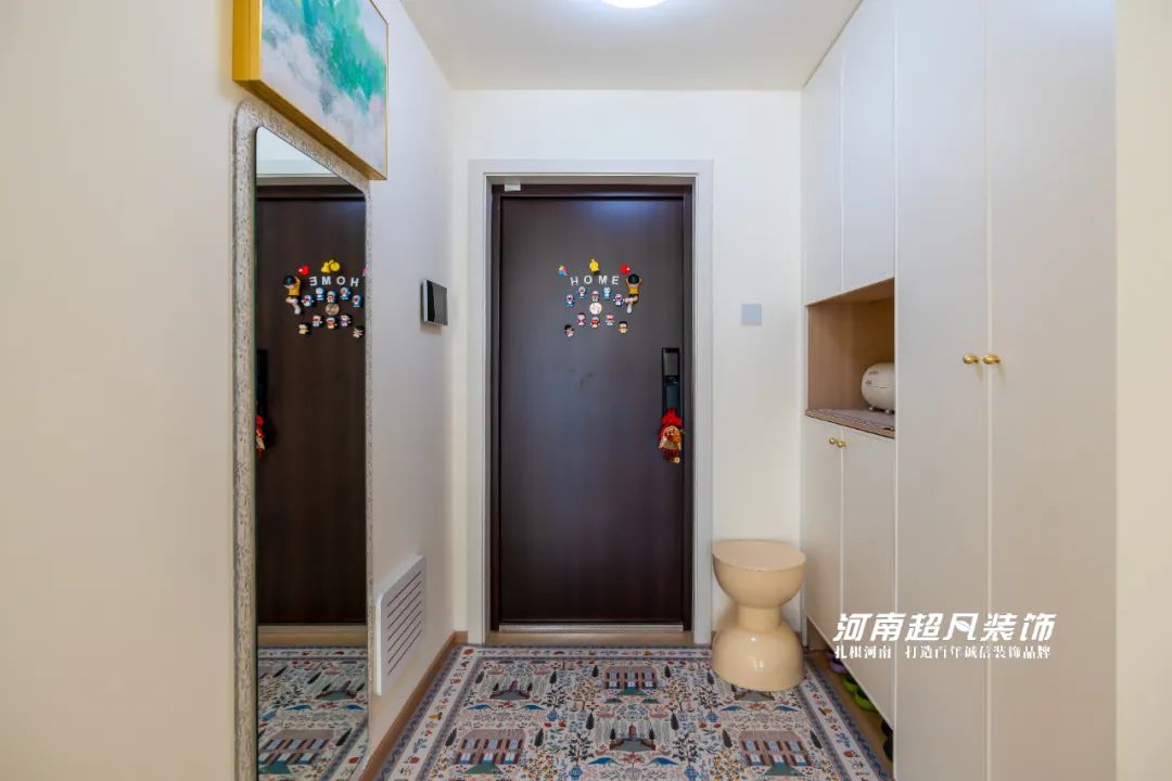 完工首发丨金水区美盛教育港湾，98平轻法式风格，把浪漫装进新家-44