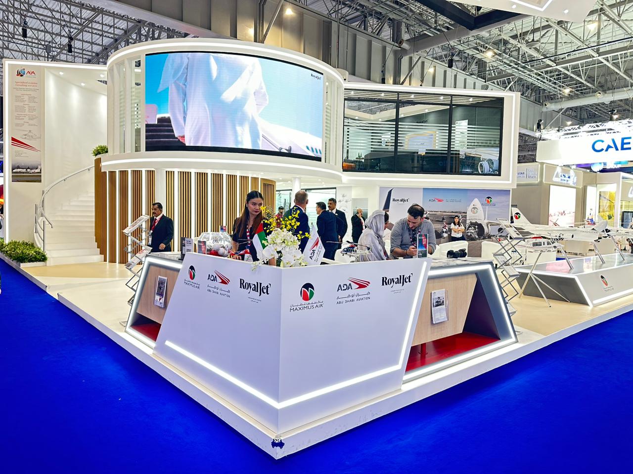 Abu Dhabi Aviation @ Airshow 2023-18