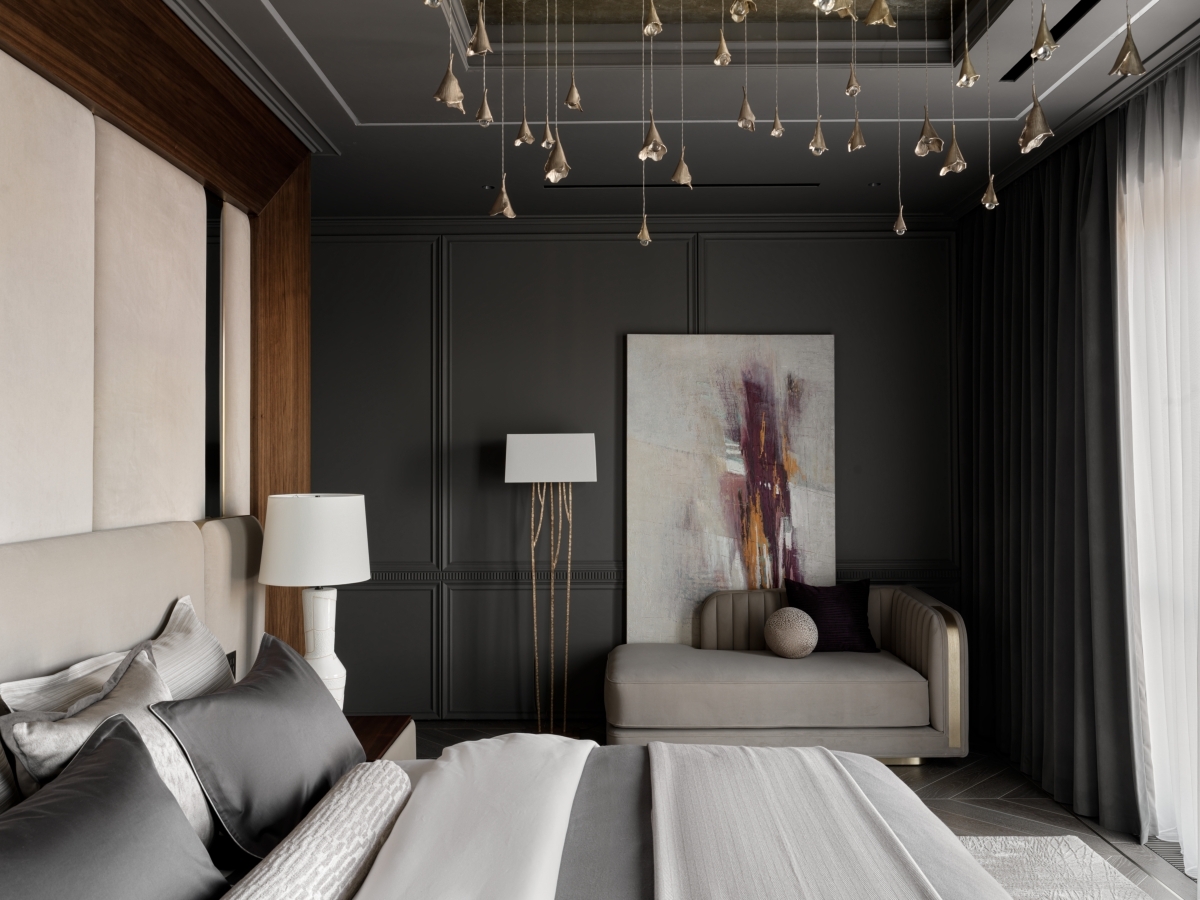 家庭奢华:适合家庭的公寓精美内饰设计-16