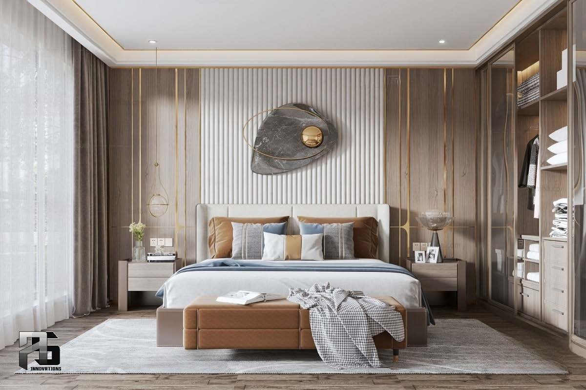 Bedrooms 3d modern styles-3