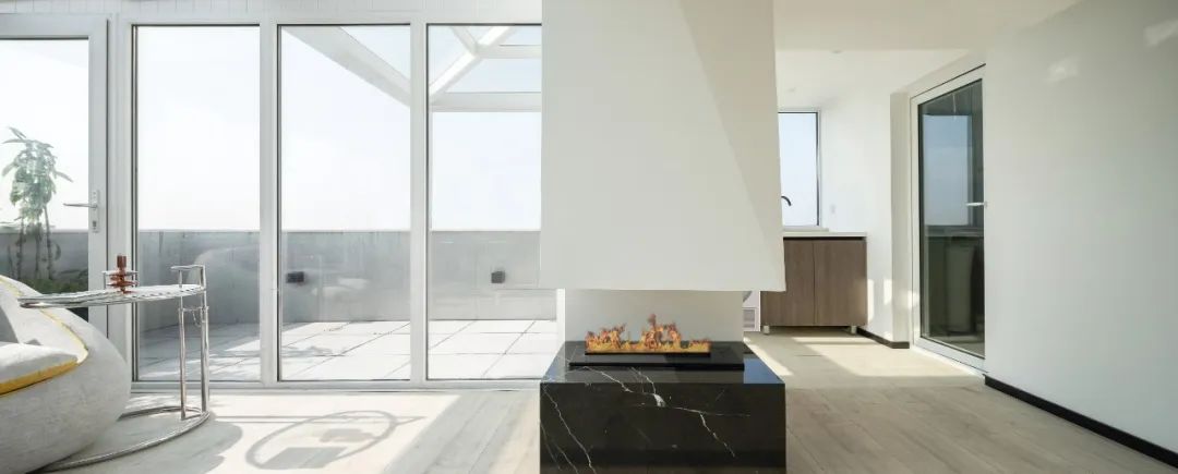 上海 180㎡空中别墅，温暖极简主义打造超美阳光房-118