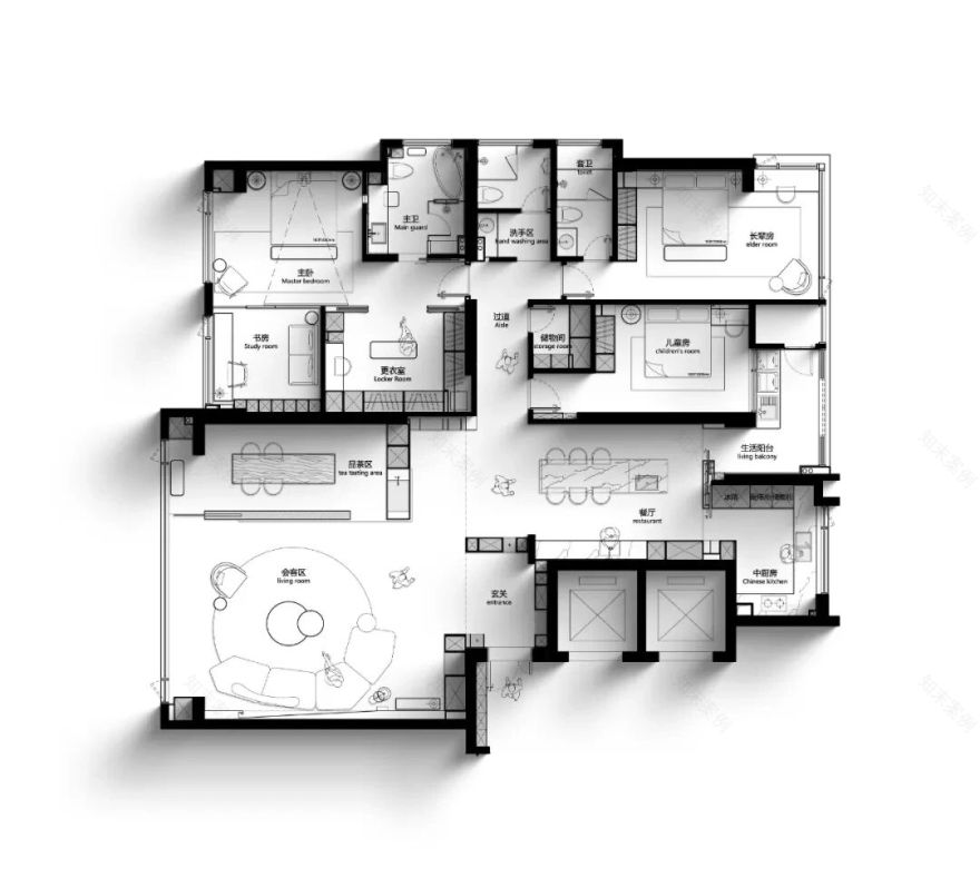 隅藏山海丨中国汕头丨汉马建筑-35