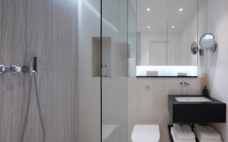 伦敦优雅丝滑内饰城市住宅丨英国伦敦丨Laura Hammett-33