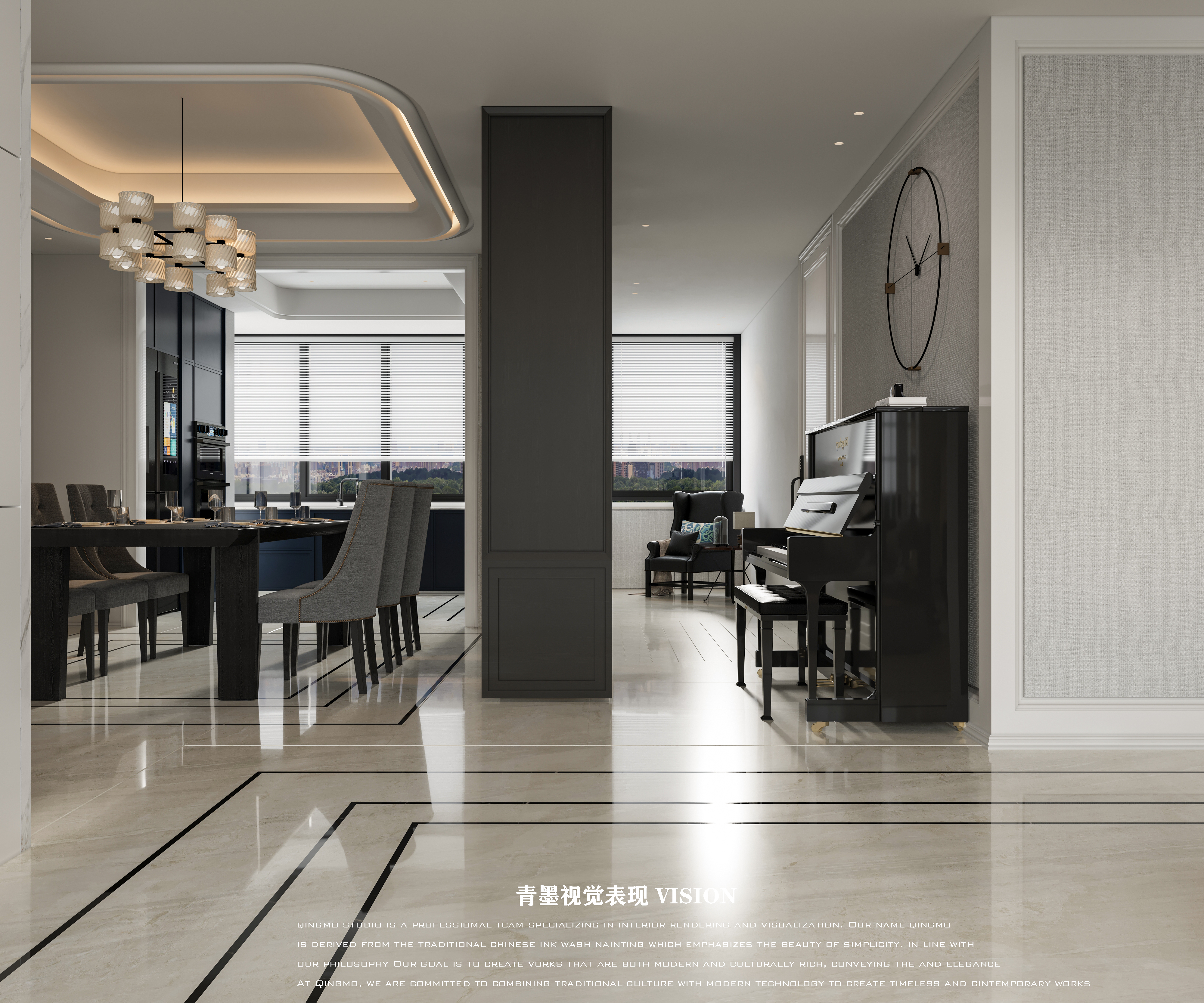 现代美式效果表现-5