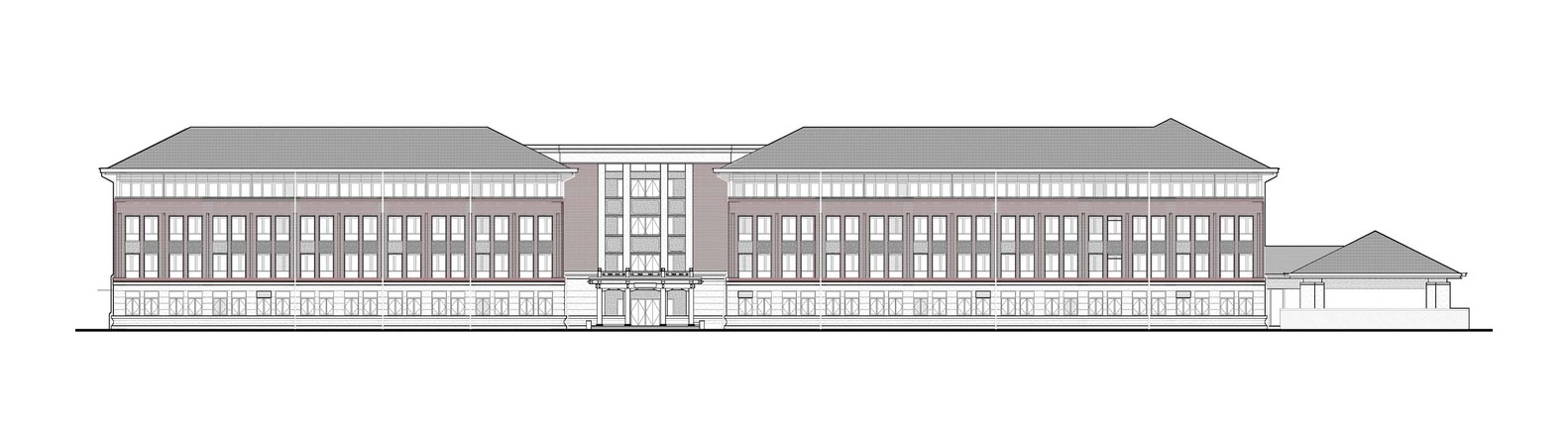 浙江大学的杭州国际校园 Western Academy of Haining International Campus of Zhejiang University-34