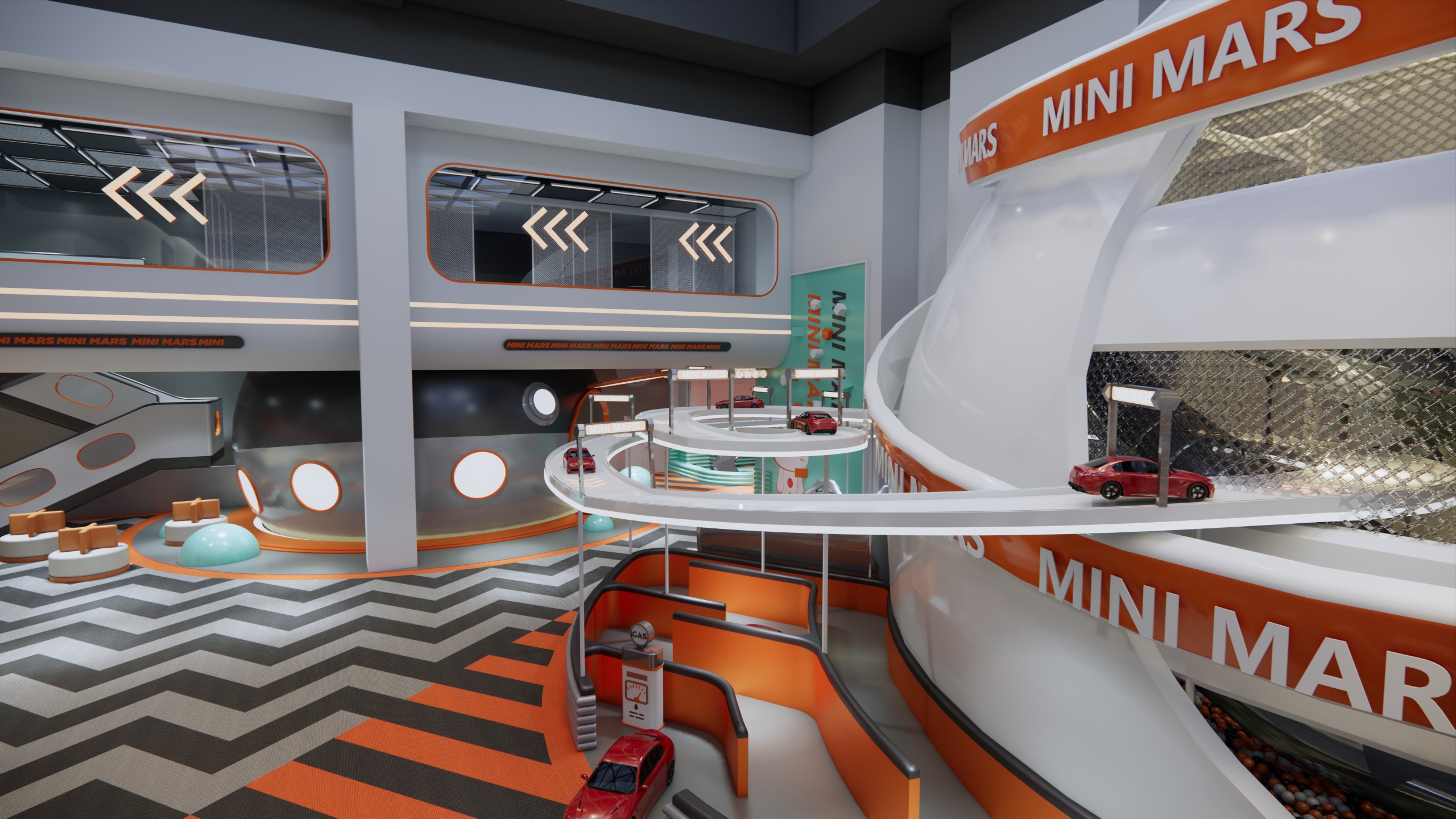 MINIMARS 亲子家庭乐园（长沙）丨中国长沙丨SURP 商业设计-17