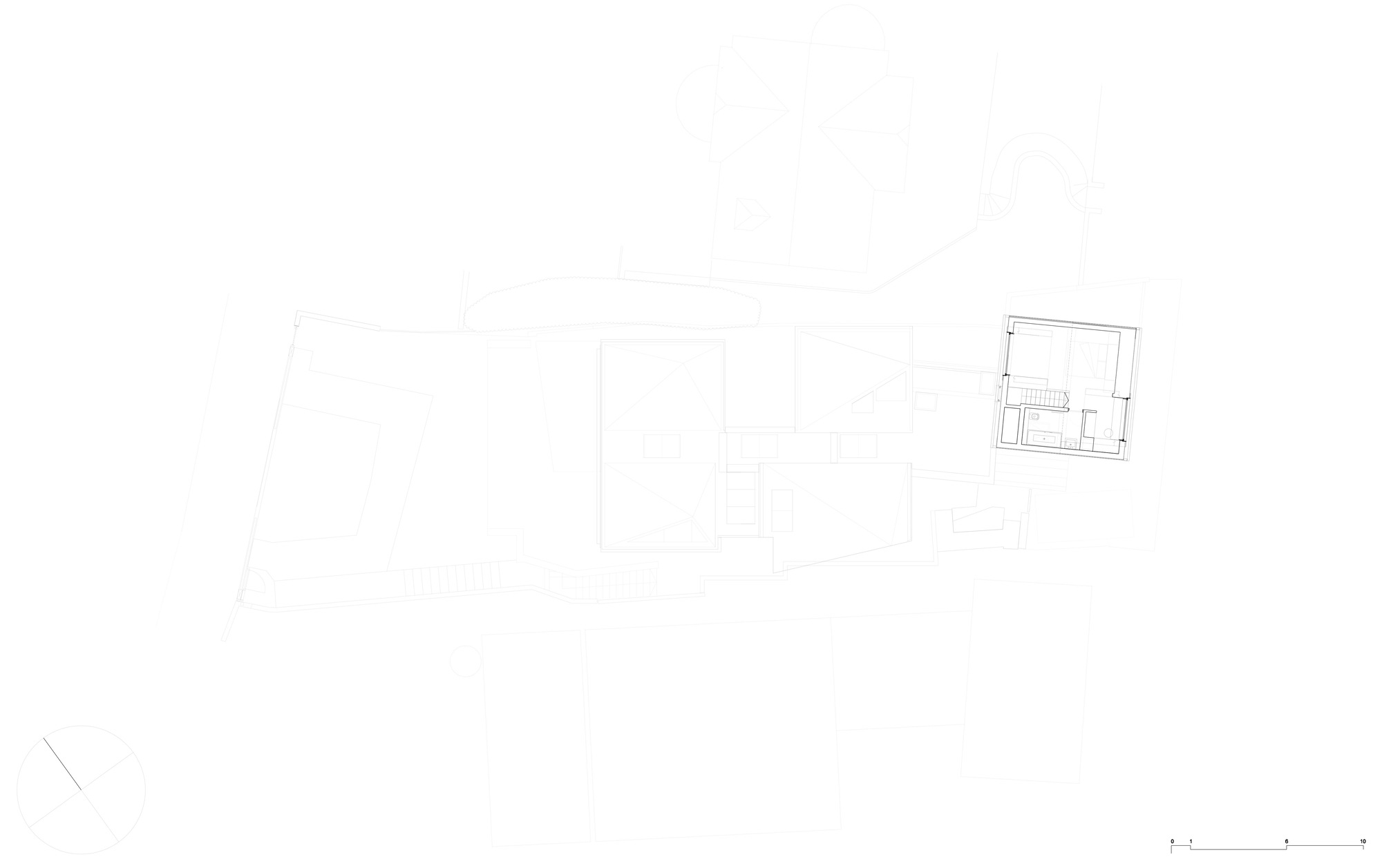 带有庭院的房子丨英国丨Invisible Studio-42