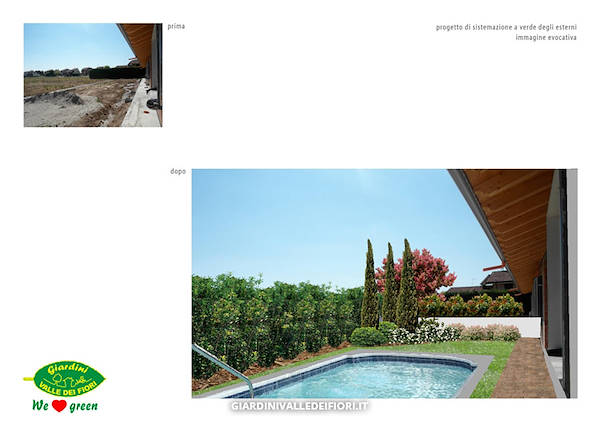 双户住宅花园项目丨GIARDINI Valle dei Fiori-21