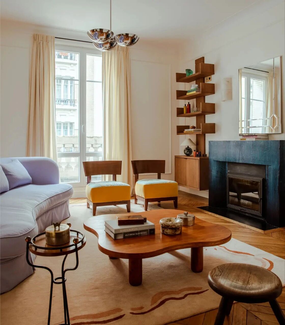 Appartement Montmartre丨艺术融入日常生活·现代与复古的巴黎优雅居所-7