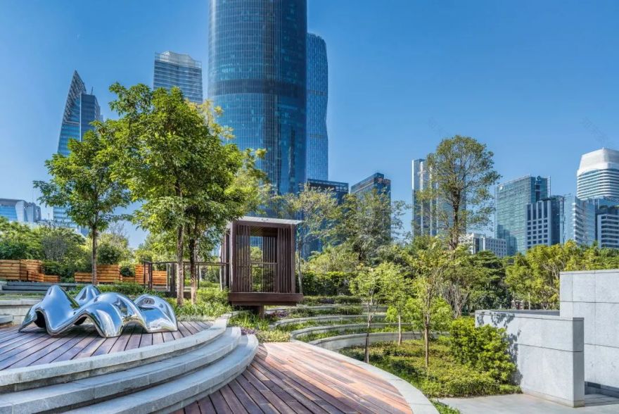 广州东塔(周大福金融中心)丨中国广州丨泰国P Landscape,普邦设计-38