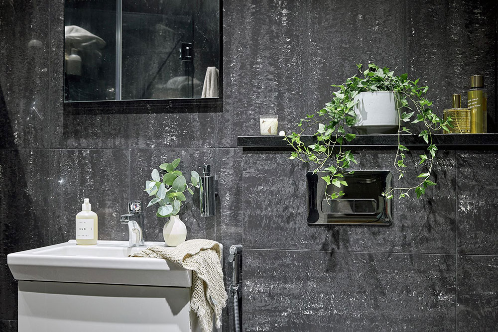 瑞典哥德堡 99 平米粉色沙发公寓设计-28