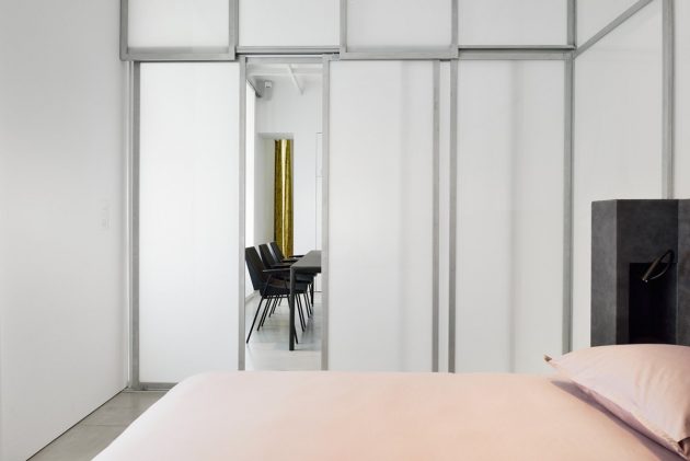 老卢布尔雅那建筑内新对比公寓室内设计丨斯洛文尼亚丨SADAR + VUGA建筑事务所-46