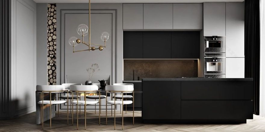 简约黑白家居设计-36