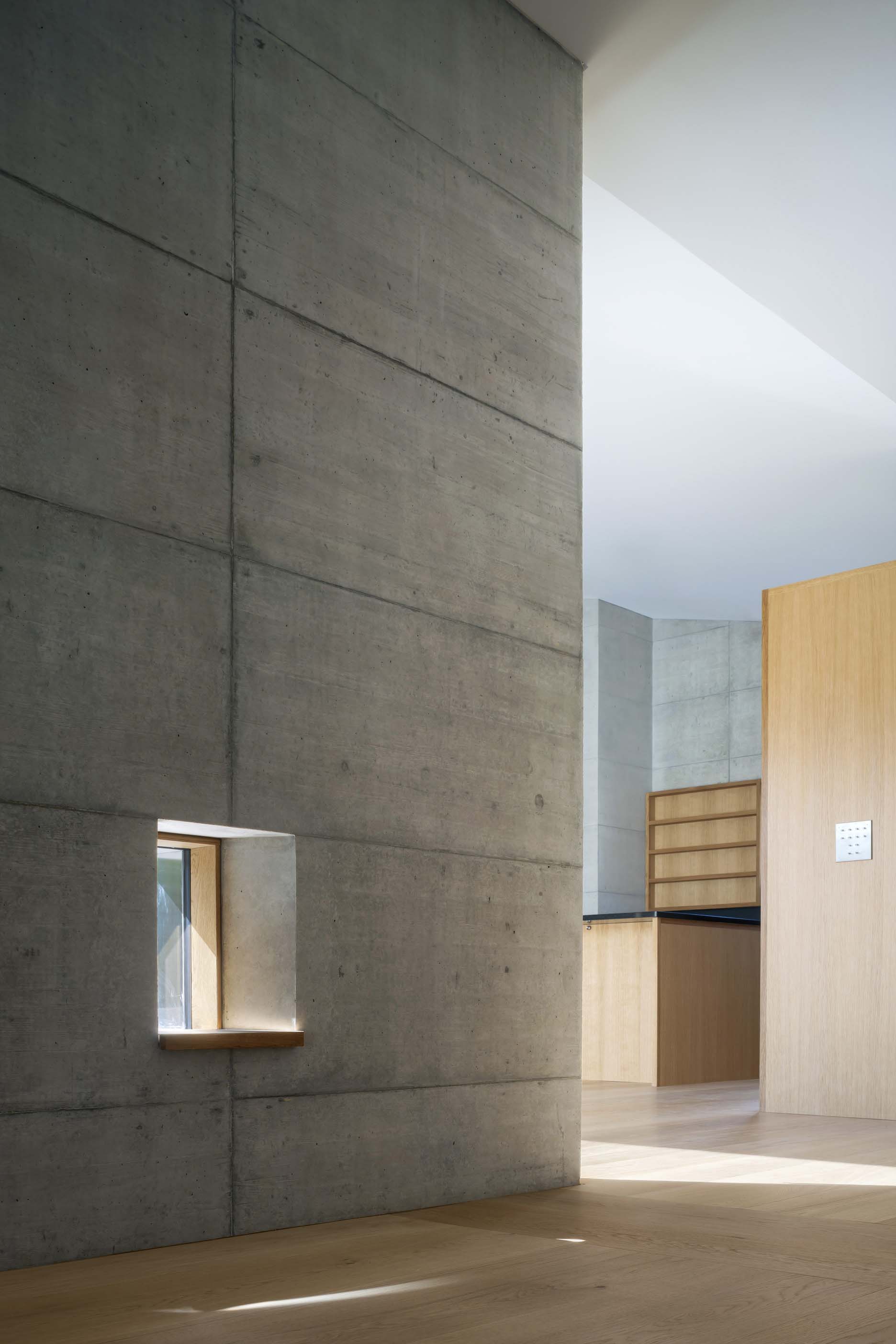 瑞士 Vandoeuvres 斜坡上的绿意住宅-8