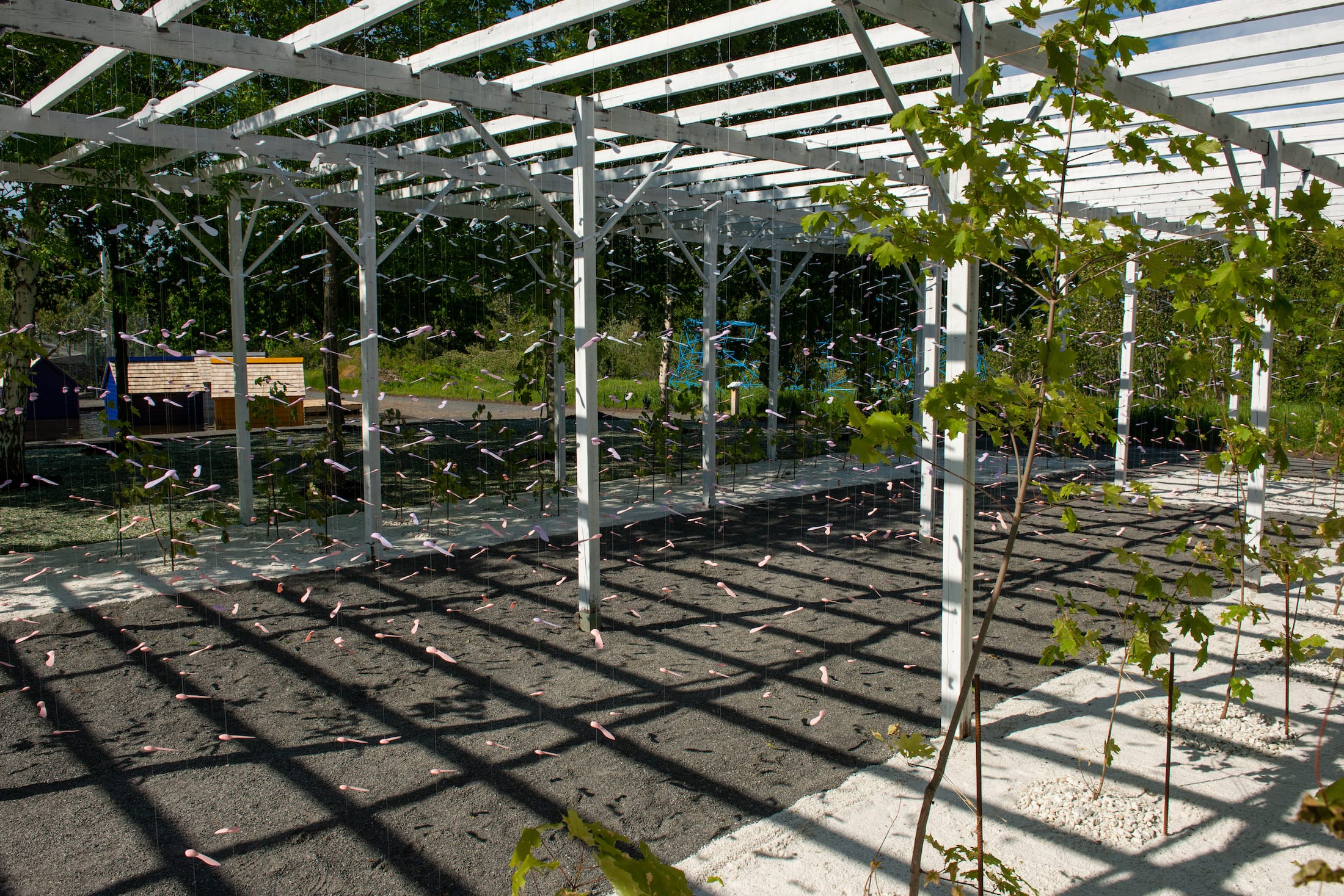 2019 加拿大国际花园节 | 彩色“岩石”结构装置引人入胜-37