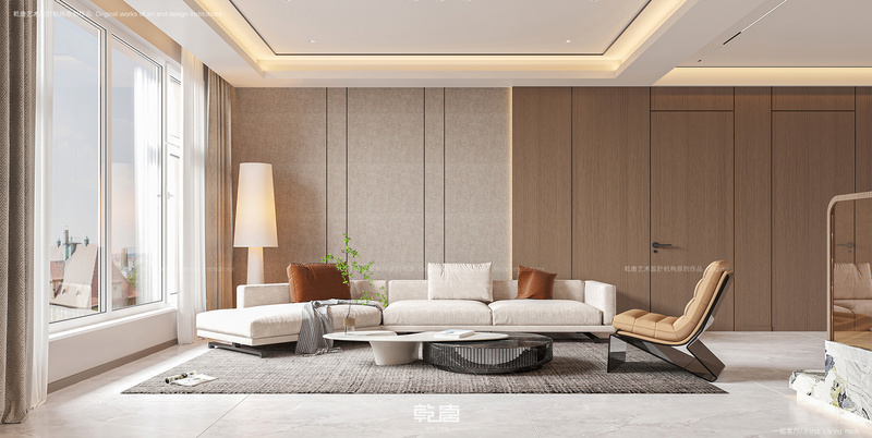 鞍山融德郡澜现代轻奢私宅设计丨中国鞍山丨浩然-7