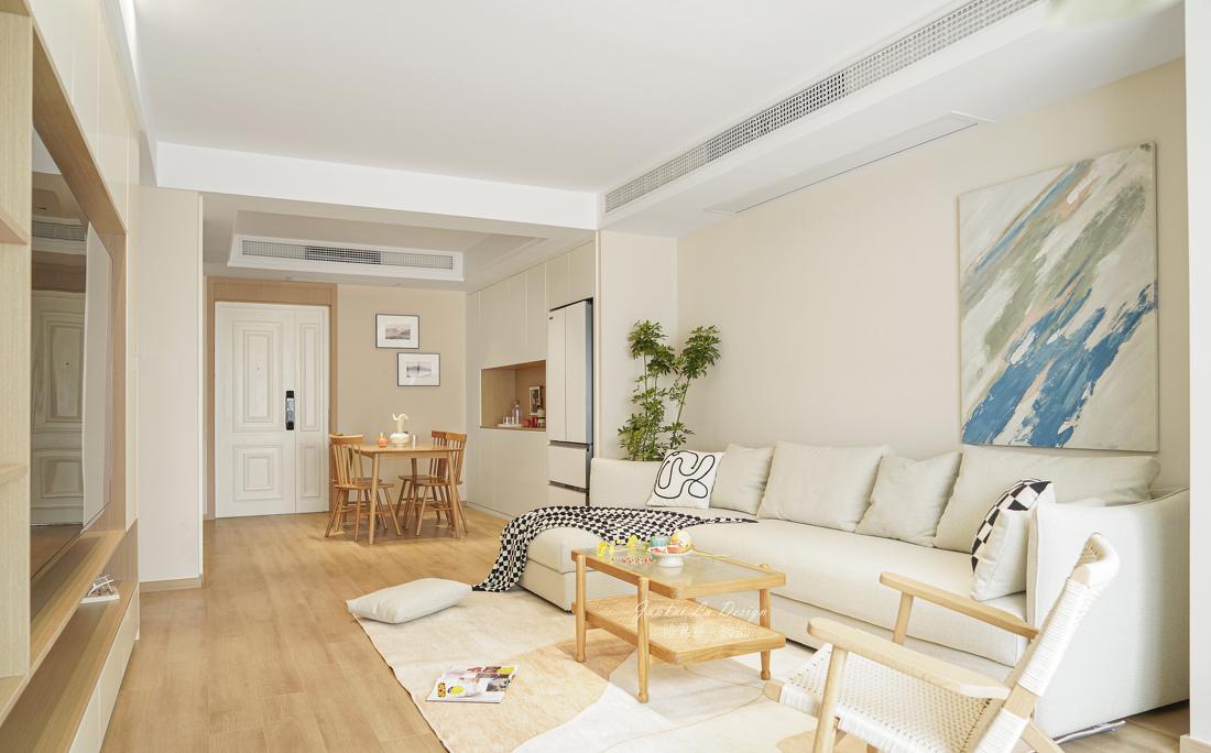 《静·安》· 木色与白色的温婉室内设计-5