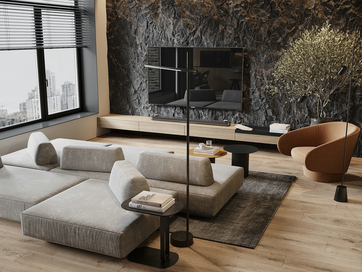 原木+高级灰 柔软而坚定，放缓生活的节奏-2