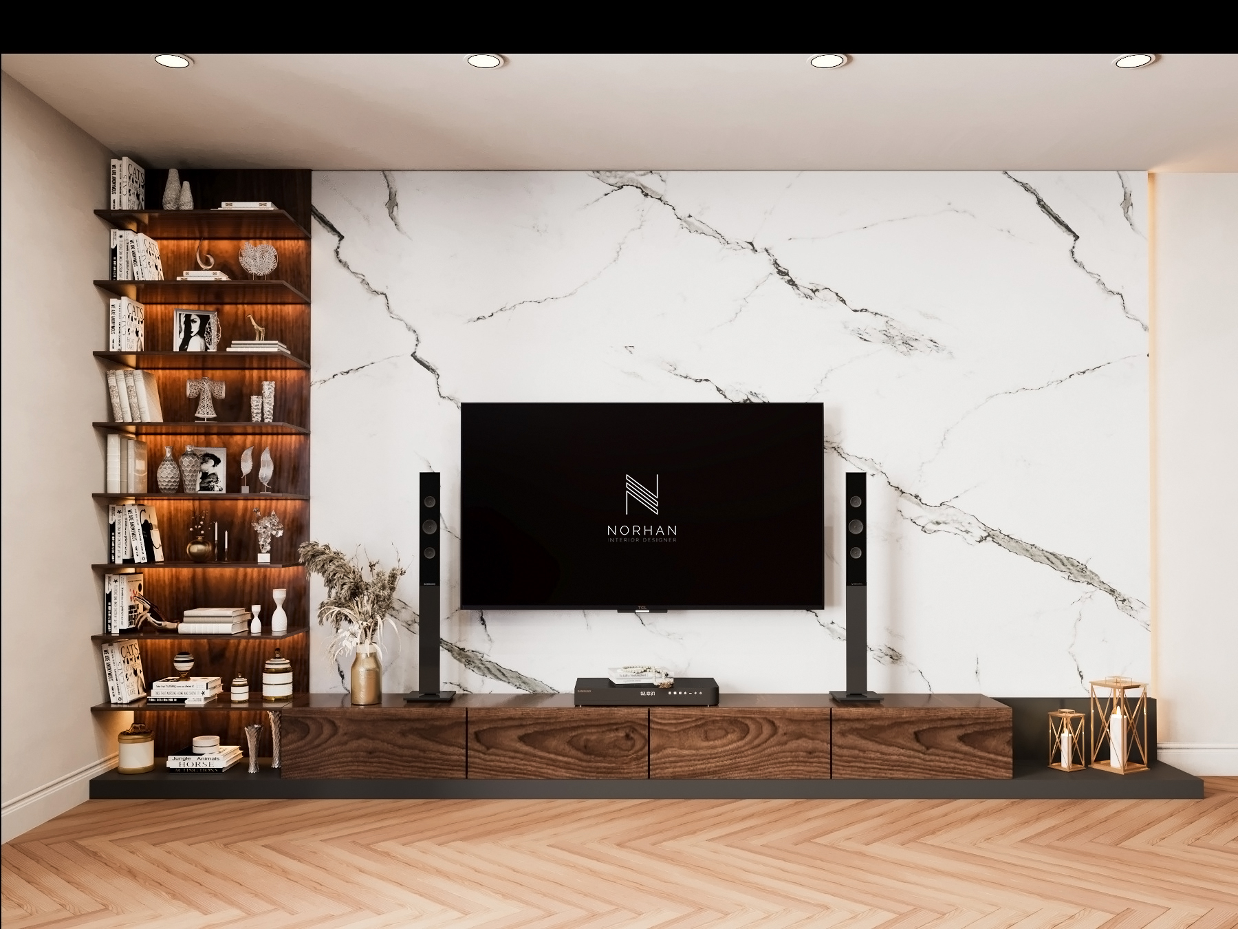 电视墙设计丨Norhan NM-4
