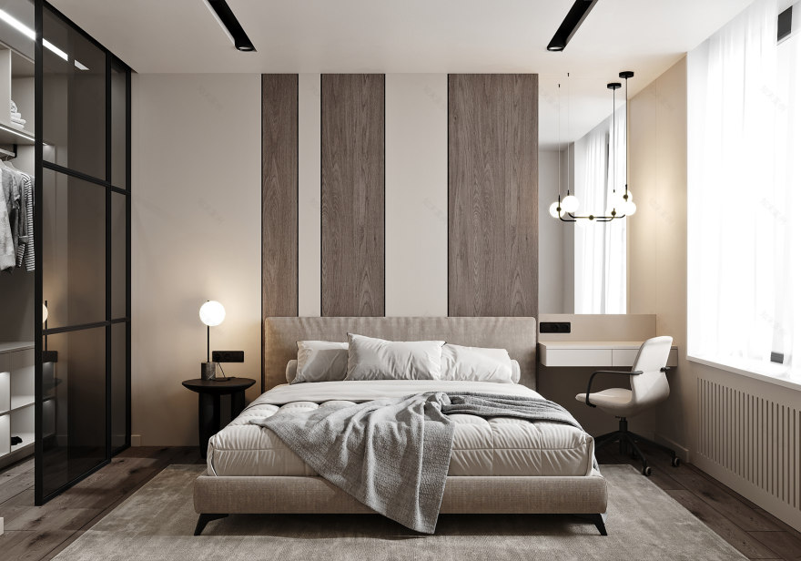 卢茨克的开放式公寓丨乌克兰丨PikulDesign-27