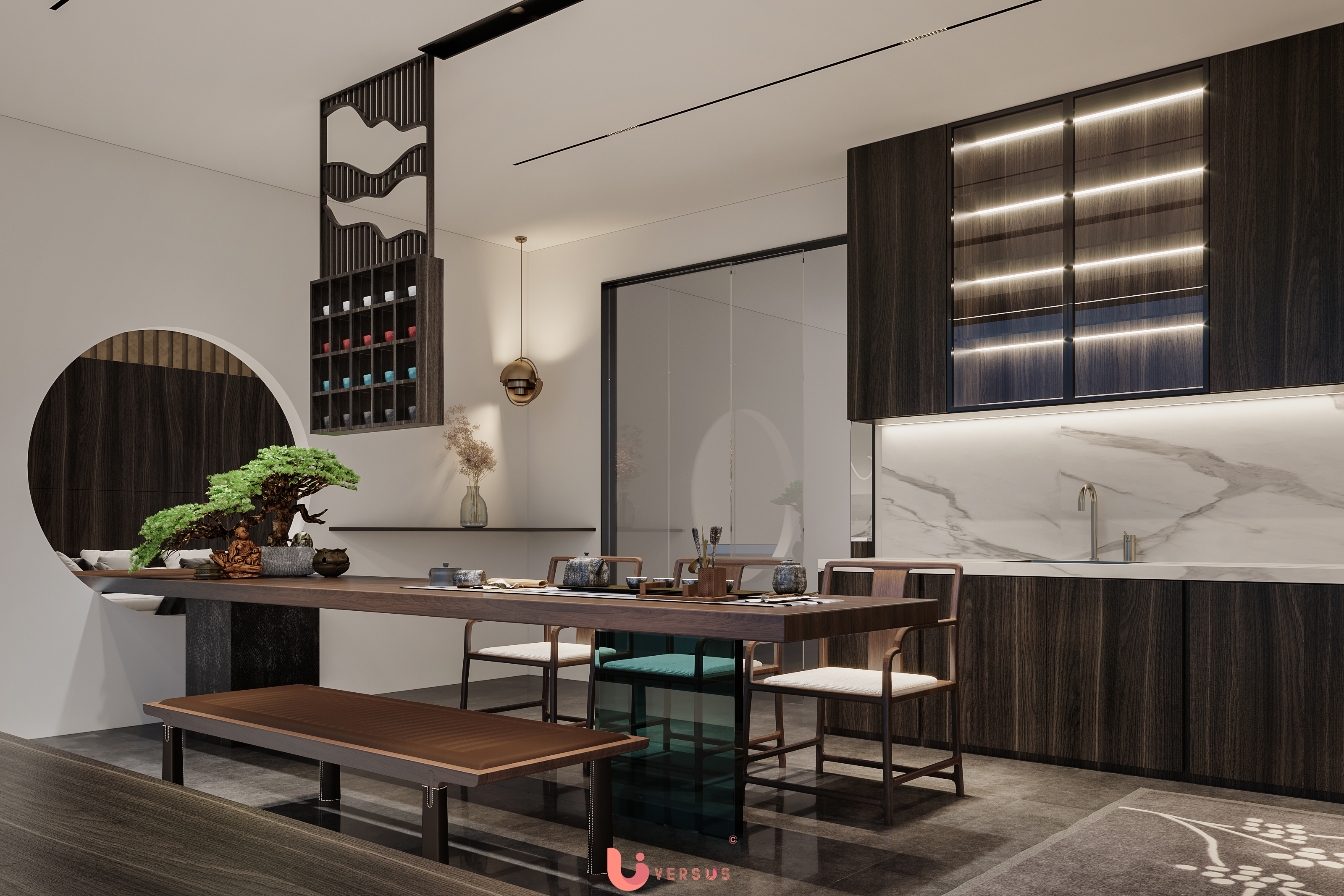 现代丨家具展厅丨奶昔呀-12