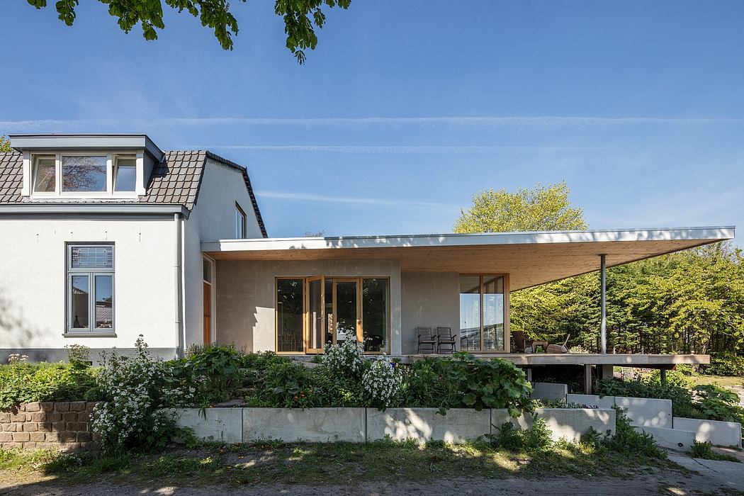 当代扩建:室内外无缝过渡丨荷兰丨Derksen Windt Architecten-2