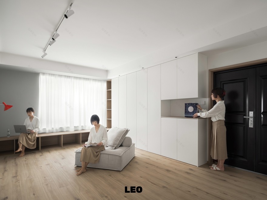 境与宅设计 · 三代同堂极简家-14