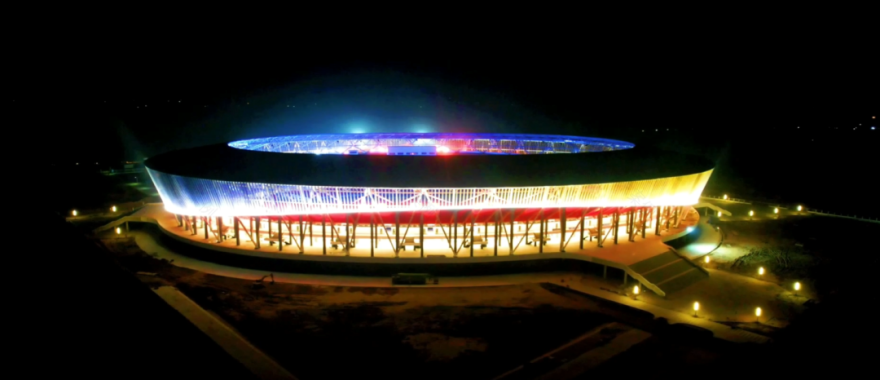 中乍合作里程碑之作|华建集团上海院原创设计的援乍得恩贾梅纳体育场正式移交-93