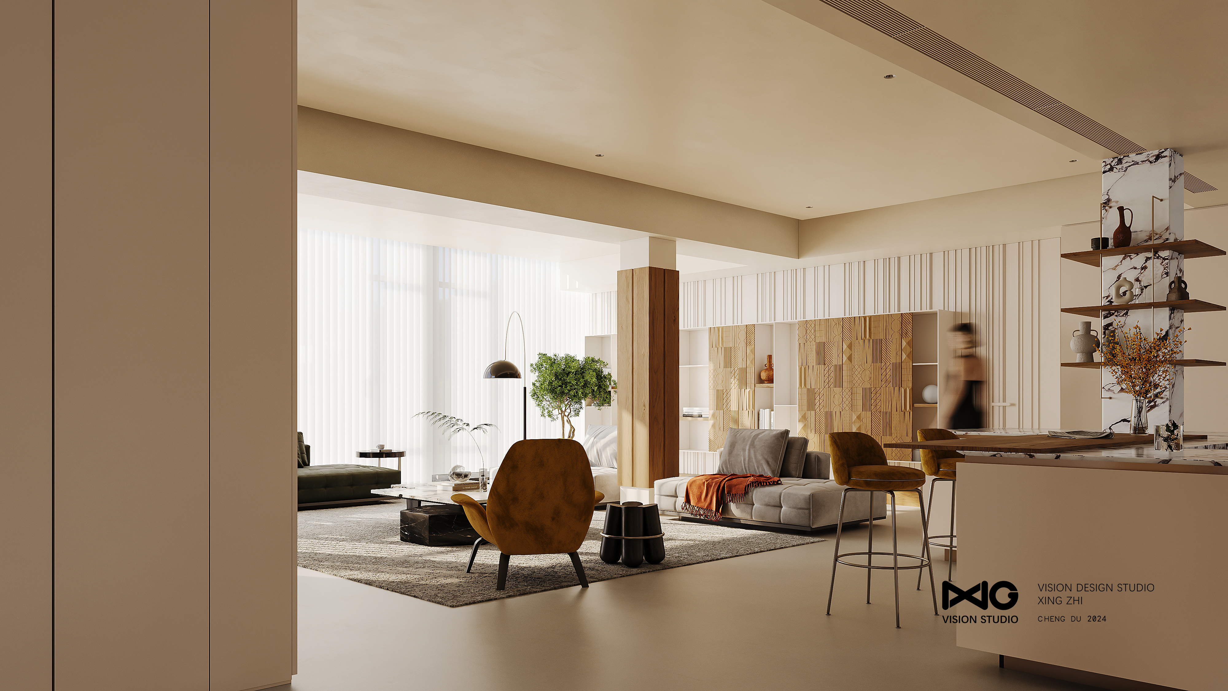 私宅暖阳丨行之表现工作室-18