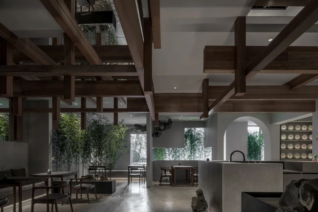 大益茶室丨竹间设计-6