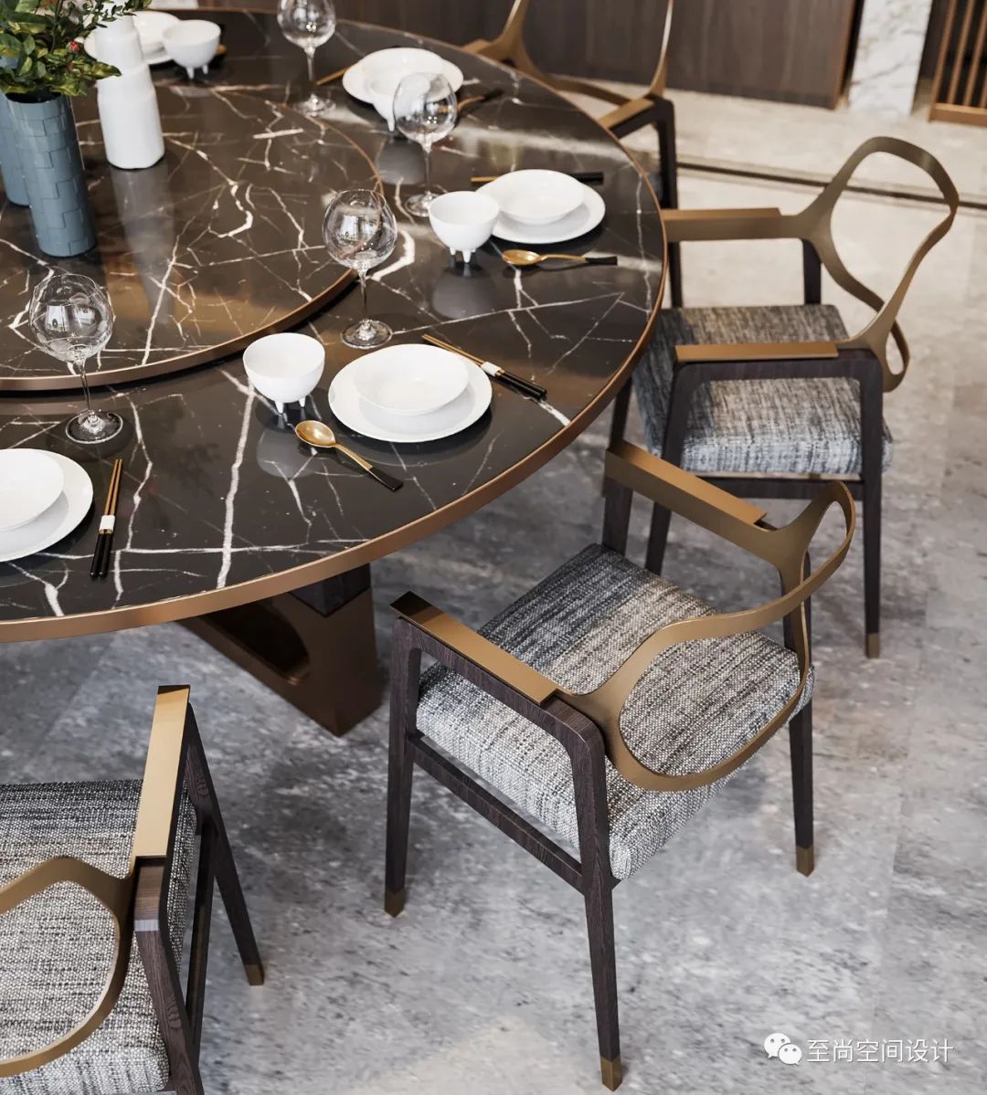 新中式风格丰泰华园别墅设计,诠释东方意境之美-15