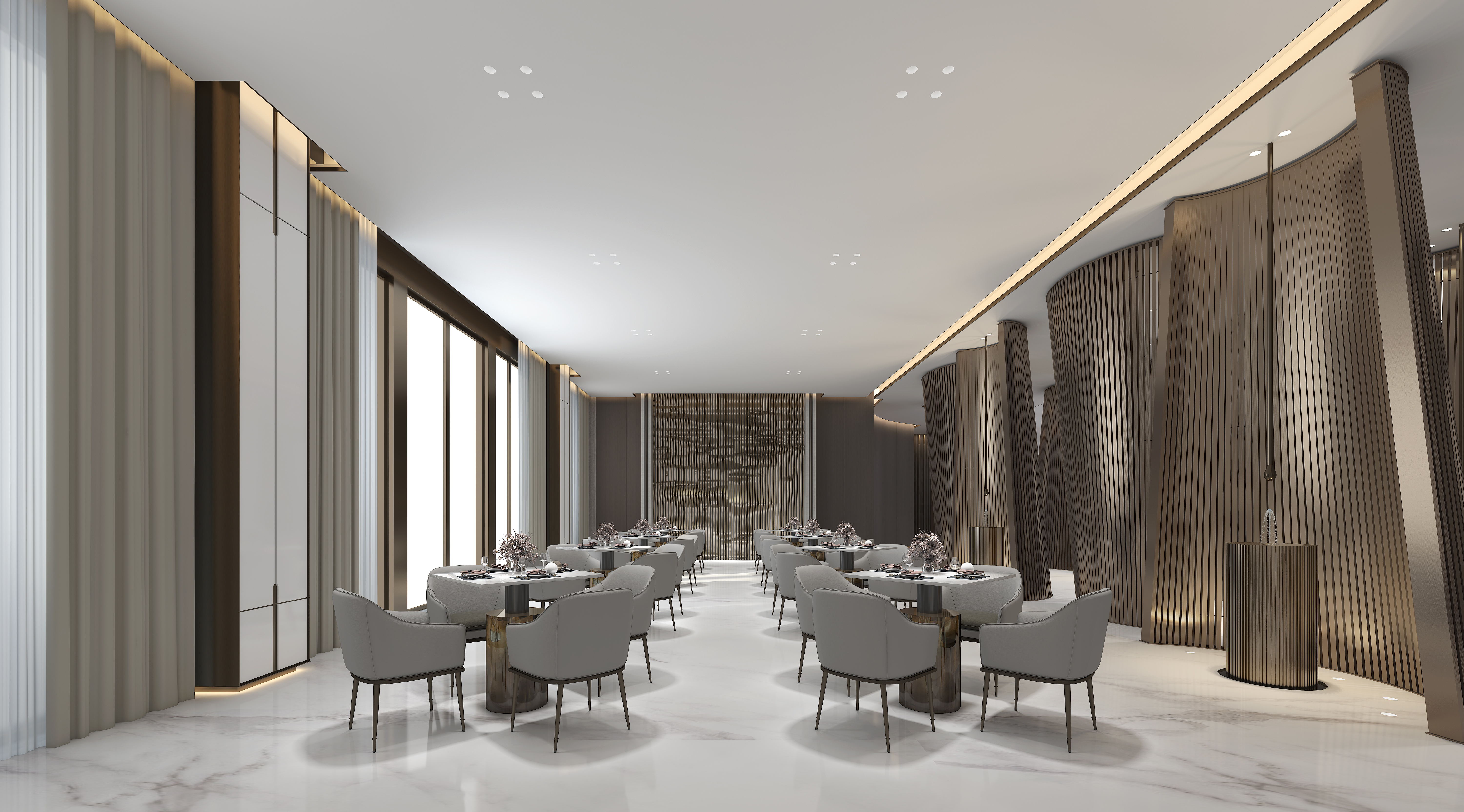 恒力苏州湾西区餐饮会所丨中国苏州丨BLD 上水设计事务所-16