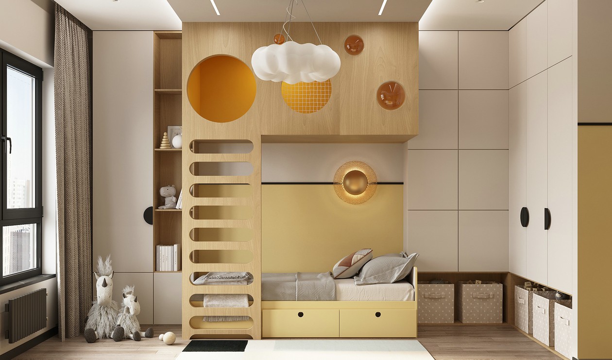 93㎡ 优雅、耐看、灰色系公寓-11