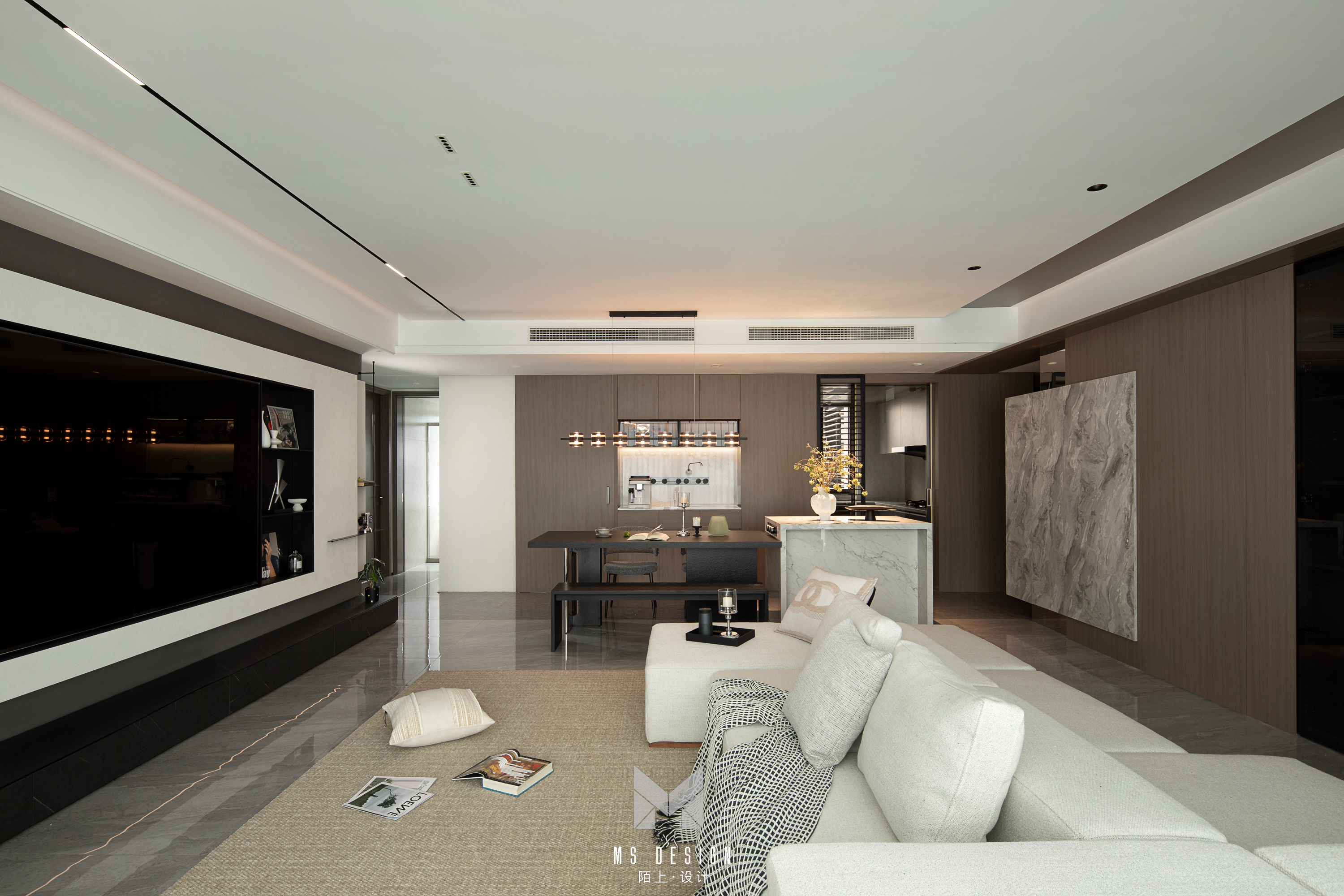 165㎡绿城春知海棠精装改造丨陌上设计-10