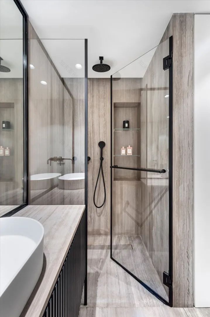 特拉维夫顶层住宅,黑白色调的时尚空间-86