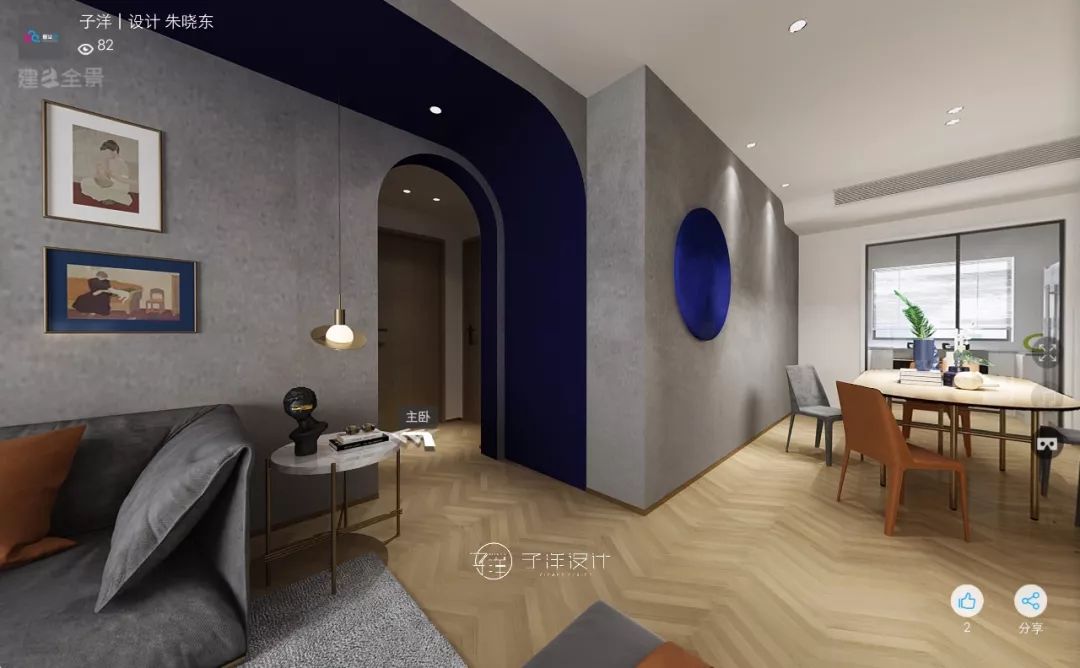 《肖邦的圆舞曲》 | 复古北欧风情的海景颐园设计-40