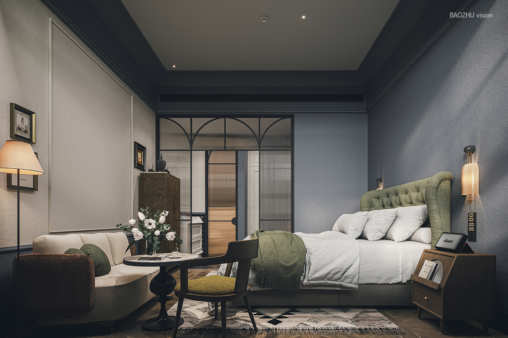 無二酒店长沙国金中心店丨中国长沙丨湖南米修-3